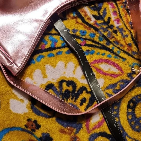 NWT Urban Outfitters Nunoo Vegan Faux Leather Metallic Shoulder Mini Bag - Picture 12 of 12